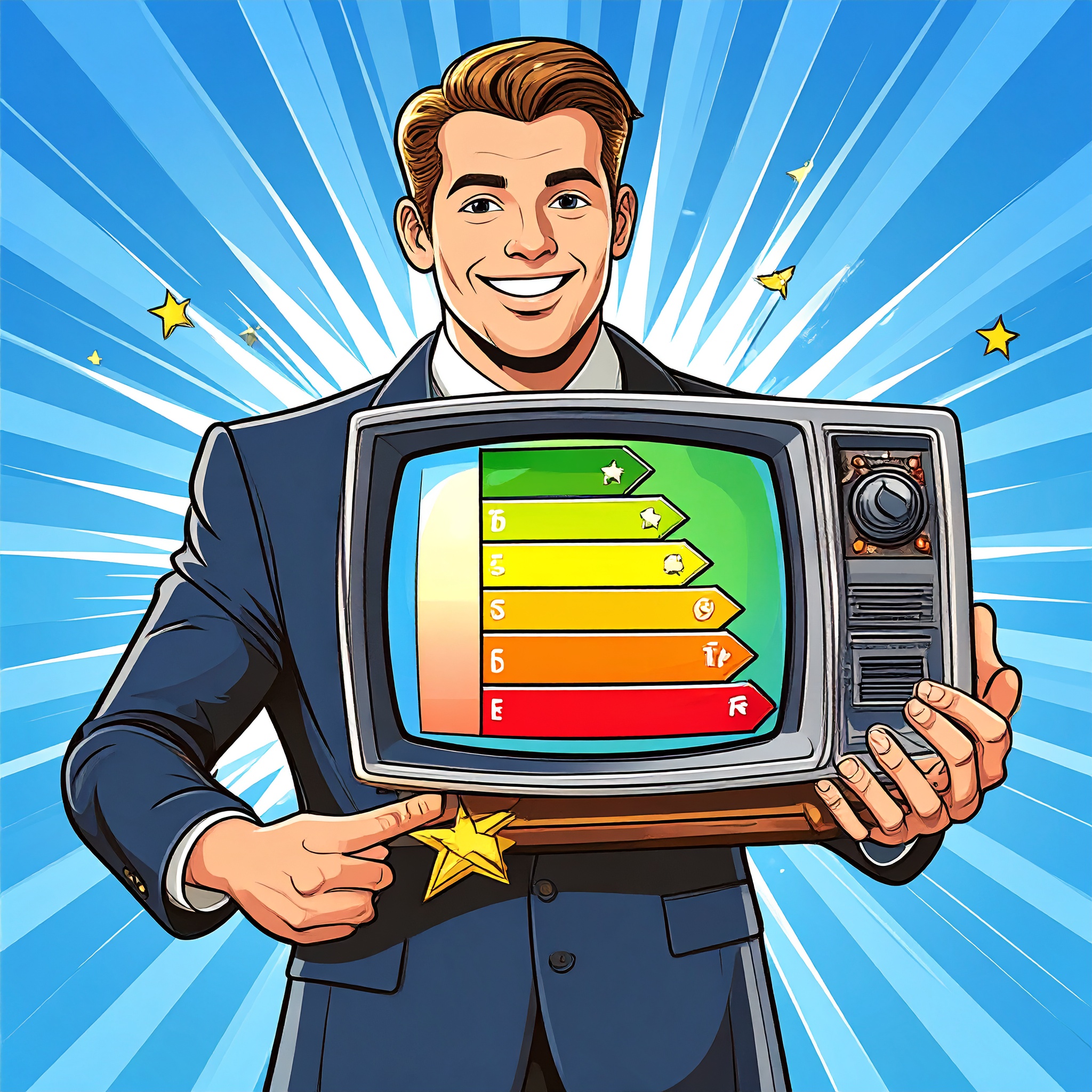 Mehr über den Artikel erfahren Generalanwältin am EuGH: Auch beim Gewinnspiel mit Preises eines TV-Geräts muss der Veranstalter auf die Energieeffizienzklasse und das Spektrum der auf dem Etikett verfügbaren Effizienzklassen des Gerätes hinweisen